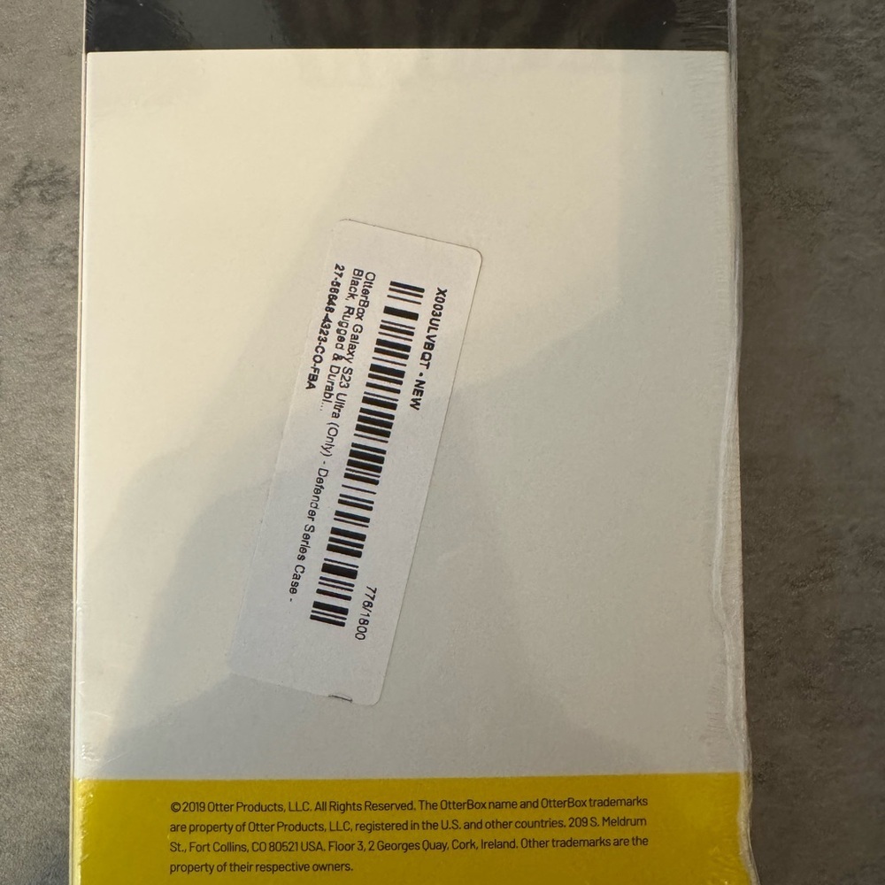 OtterBox NWT Symmetry Defender Commuter Galaxy S23 Ultra(Only) Black - Picture 2 of 3